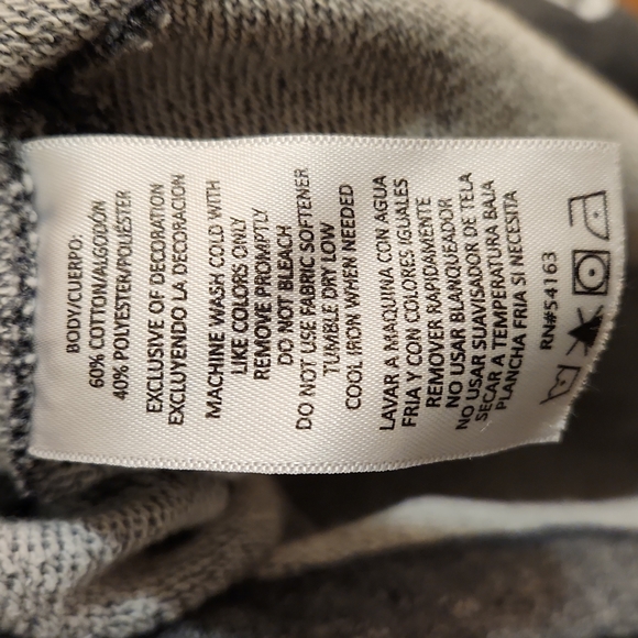 Calvin Klein Half Zip Crop Sweatshirt with drawstring waist, Logo on sleeve XL - Picture 8 of 9